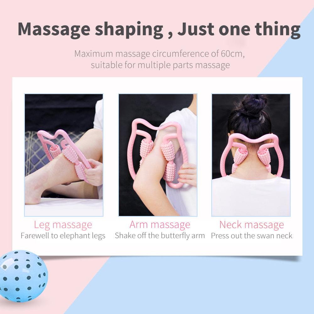 Ring Clamp Leg Massage Roller for Muscle Relaxation and Recovery