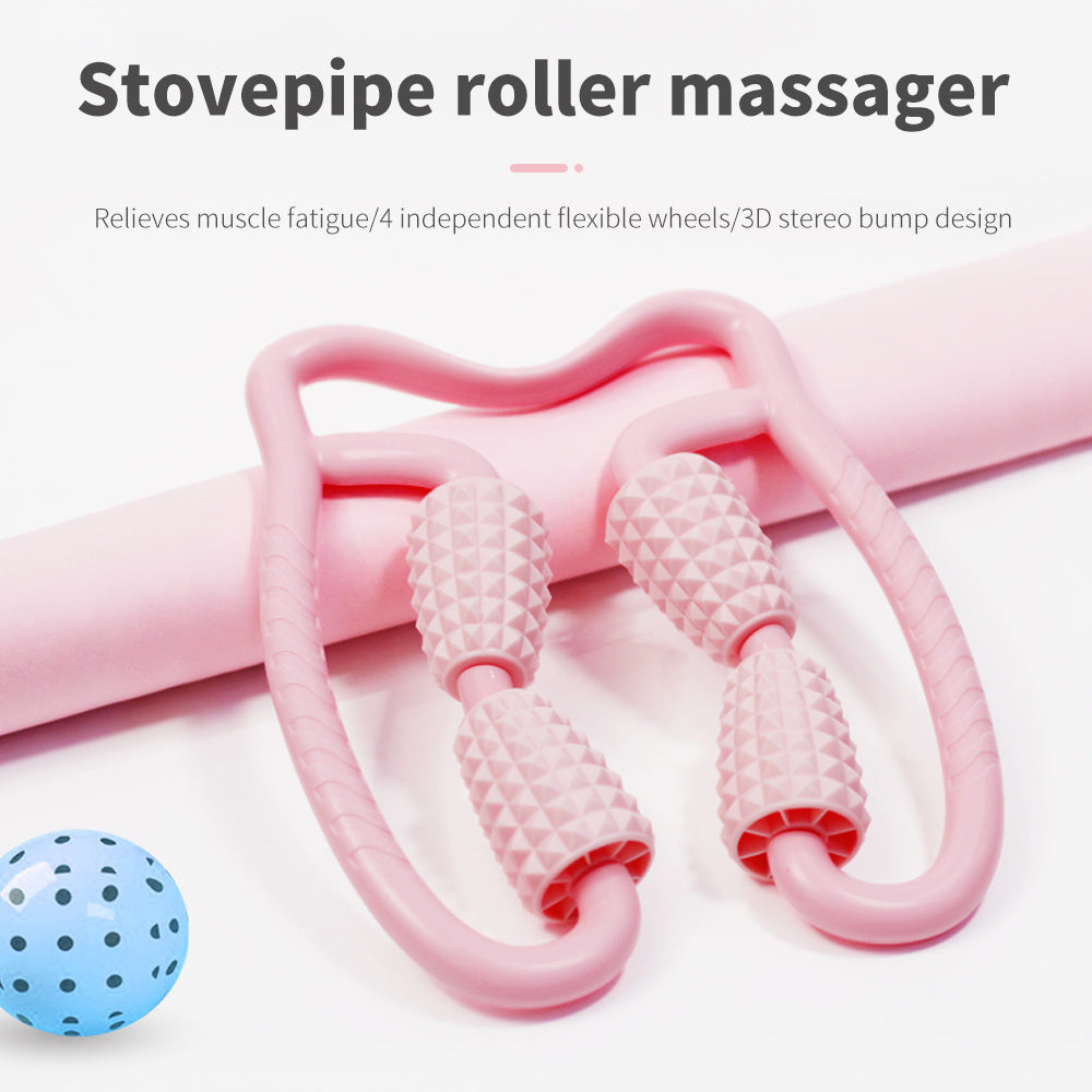 Ring Clamp Leg Massage Roller for Muscle Relaxation and Recovery