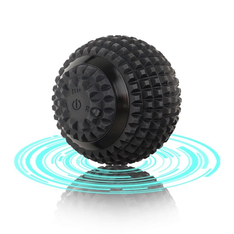 Silicone Fascia Ball Electric Massage Ball for Yoga and Muscle Therapy