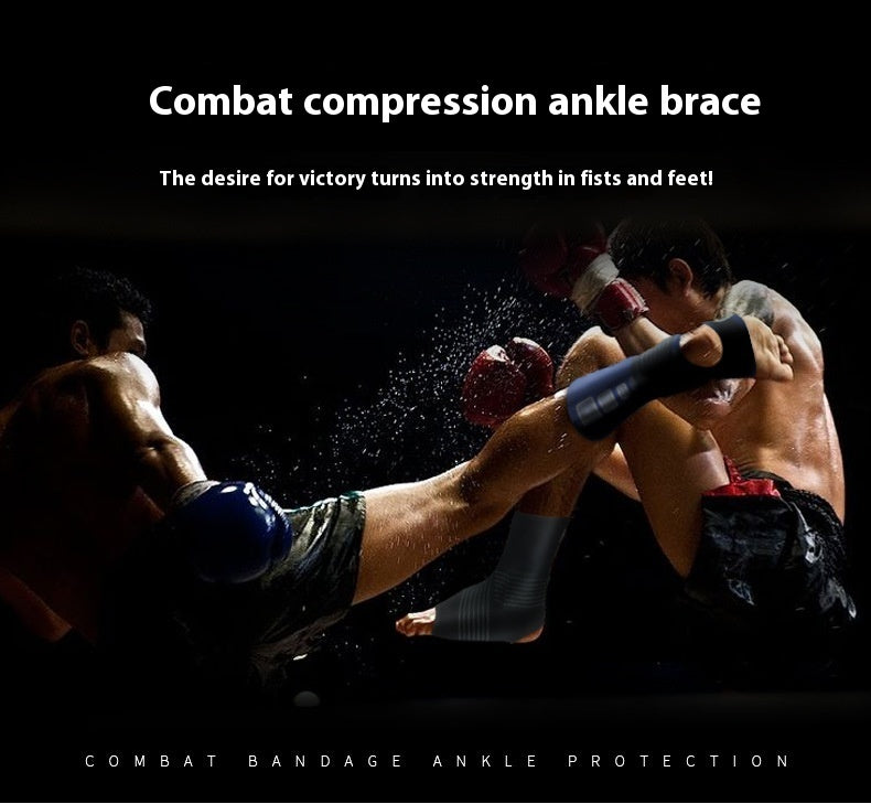 Sports Ankle Support Sets Of Bandage Pressure Ankle And Wrist Guard Compression Socks
